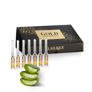 Gold Moire ampullen met 24K goudsnippers