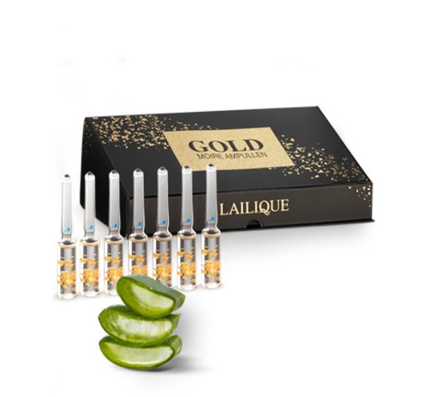 Gold Moire ampullen met 24K goudsnippers