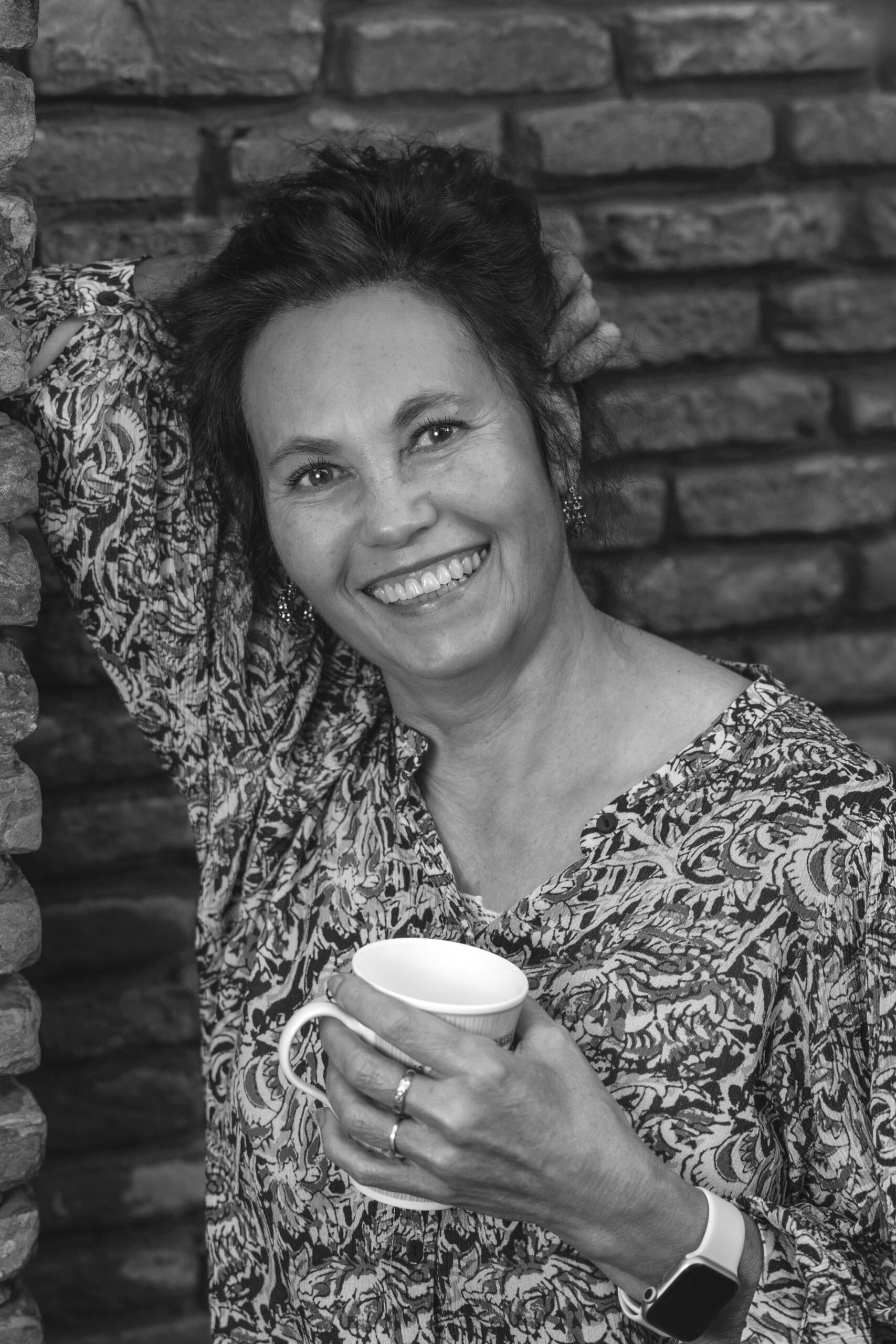 JF Elvire drinkt koffie JF Elvire drinkt koffie